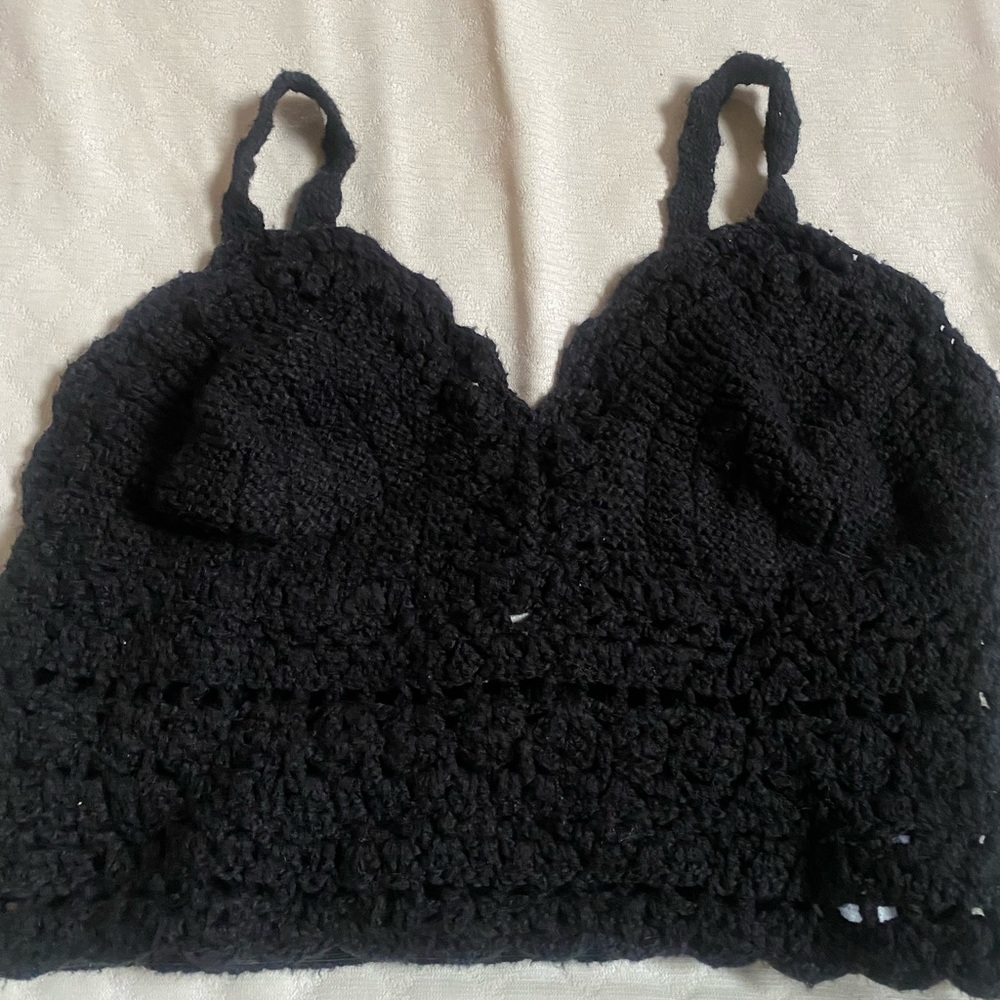 New Crochet Crop Top